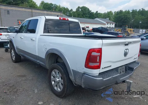 2020 Ram 2500 Laramie 4X4 6'4 Box z USA, uszkodzony, nr VIN 3C6UR5FJ3LG141592